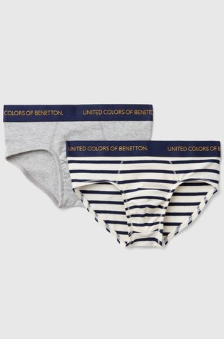 Paket od 2 para gaća od rastezljivog organskog pamuka