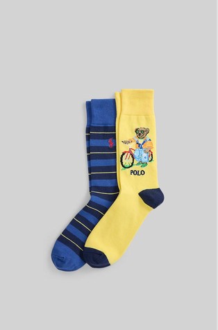 Polo Bear Trouser Sock 2-pack