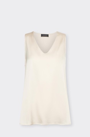 Viskozna bluza bez rukava