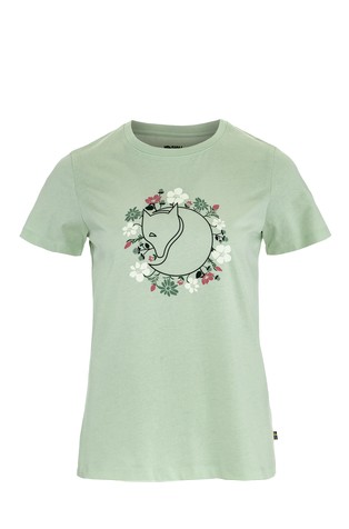 Fjällblomster majica kratkih rukava s motivom lisice