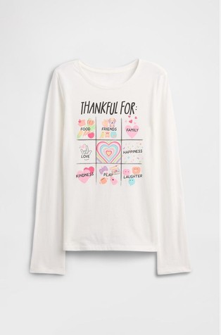 Majica dugih rukava s otiskom za djevojčice