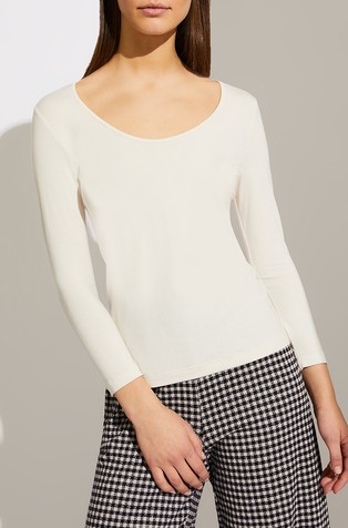 Slim fit majica od jerseya