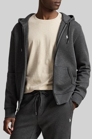 Double-Knit Full-Zip Hoodie