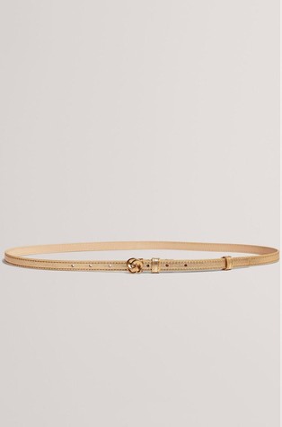 Kožni remen s metalnim sjajem