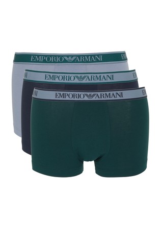 Paket od 3 para bokserica s logo obrubom