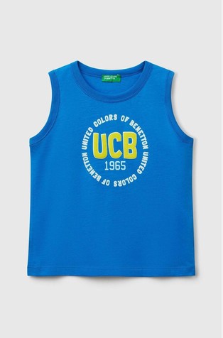 Logo majica bez rukava od organskog pamuka