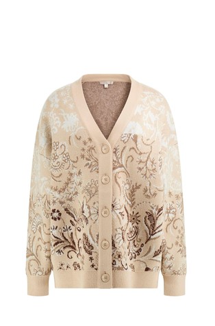 Kardigan sa žakard uzorkom