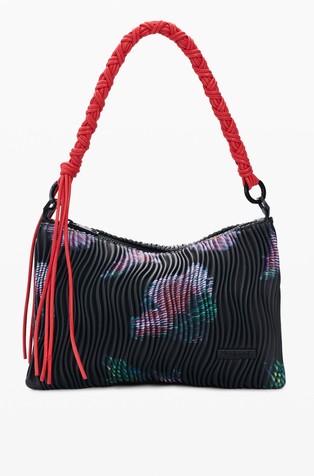 Medium textured bag with print