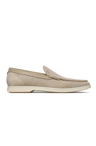 Suede loafers
