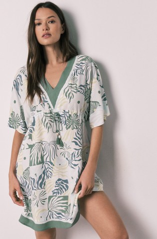 Printed short camisole