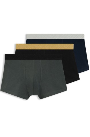 Paket od 3 para bokserica od mješavine pamuka