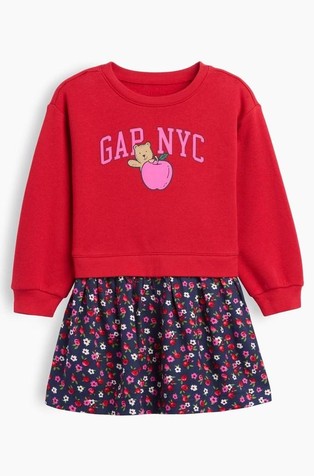 Gap Logo haljina za djecu djevojčice