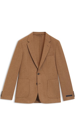 Beckham x Boss slim fit sako od vune i kašmira