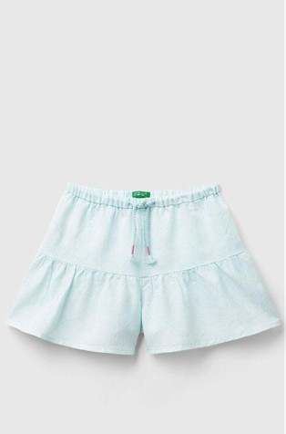 Kratke hlače od mješavine lana