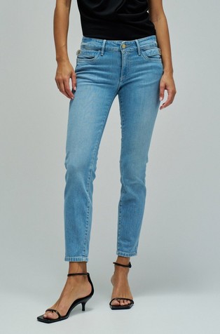 Wonder Push Up cropped skinny jeans hlače