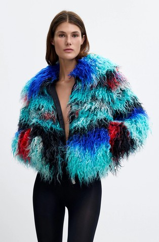 Furry jacket M. C. Lacroix