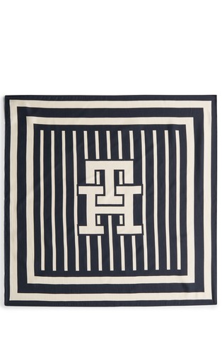 Pure Silk Monogram Scarf