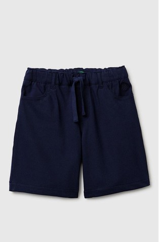 Stretch twill Bermuda shorts