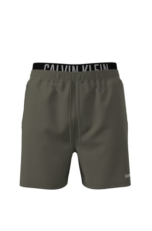 Double Waistband Swim Shorts - Intense Power