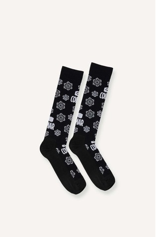 Unisex skijaške čarape s motivima pahuljica