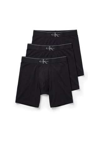 Paket od 3 para produženih bokserica od rastezljivog pamuka s monogramom