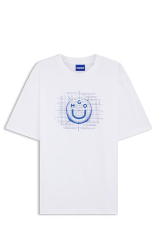 Logo majica kratkih rukava od pamučnog jerseya