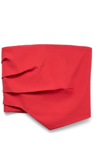 VMMAYLI asymmetric cropped top