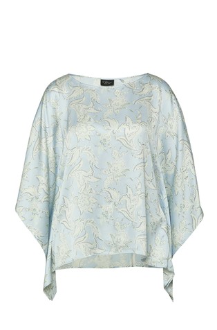 Loose fit bluza s uzorkom