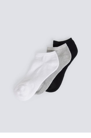 3-pack ankle socks