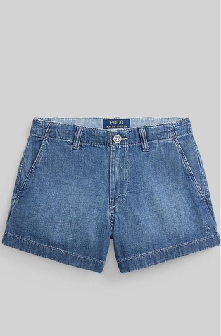 Cotton Denim Short
