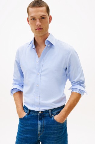 Oxford pamučna košulja s pepita mikrouzorkom