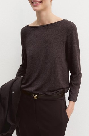 Stretch-viscose tee