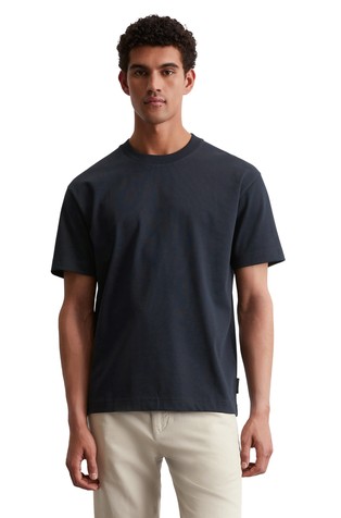 Relaxed fit majica kratkih rukava od organskog pamuka