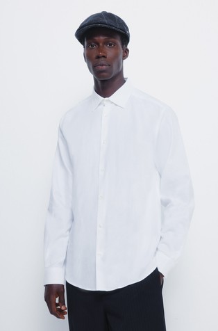 Strukturirana pamučna košulja