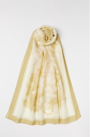 Satenski šal s uzorkom