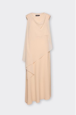 Satenska haljina s ogrtačem