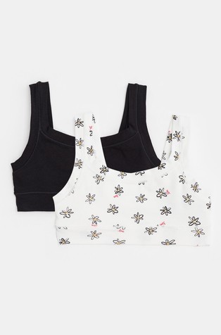 Paket 2 grudnjaka od elastičnog pamuka