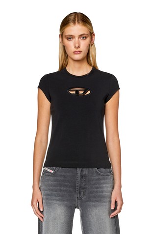 Majica s izrezanim logotipom