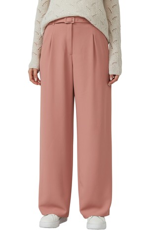 Hlače s remenom i naborima