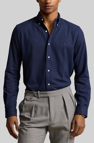 Custom fit Performance košulja od mješavine pamuka