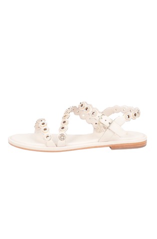 Marrakech kožne sandale s prstenovima