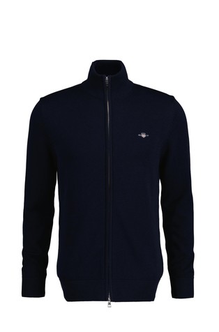 Pamučni kardigan s patentnim zatvaračem