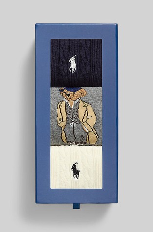 Polo Bear paket od 3 para čarapa