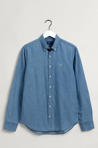 Slim fit cotton shirt