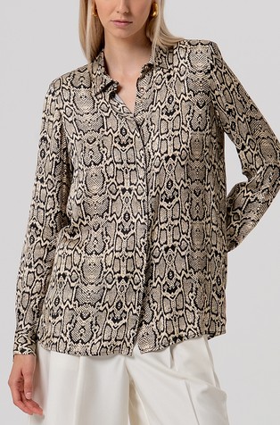Regular fit košulja sa životinjskim uzorkom