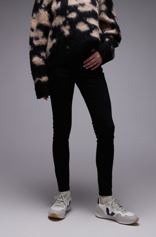 TSJAMIE skinny fit jeans hlače s visokim strukom