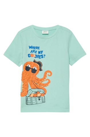 Majica kratkih rukava s reljefnim otiskom