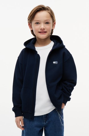 Logo Cotton Zip-Thru Hoody