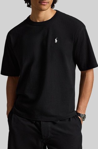 Relaxed fit majica kratkih rukava od jerseya