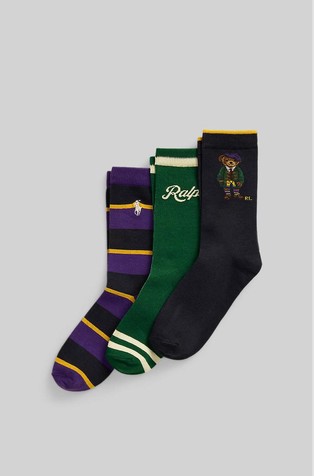 Polo Bear paket od 3 para čarapa